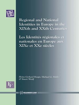 cover image of Regional and National Identities in Europe in the XIXth and XXth Centuries